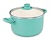 GreenLife Soft Grip 14pc Ceramic Non-Stick Cookware Set, Turquoise