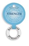 Strength Infinity Circle Pendant