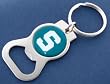 Michigan State University Bottle Opener Keychain