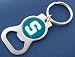 Michigan State University Bottle Opener Keychain