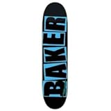 Baker Blue Danger Logo 7.75 Skateboard Deck