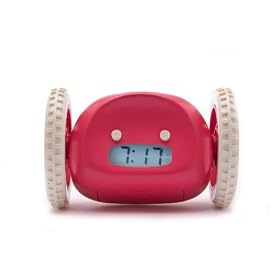 NANDA Clocky Radio Alarm Clock - raspberry