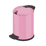 Hailo 0704-751 Design Tret-Kosmetikeimer Trento&reg; Design 4, rosa