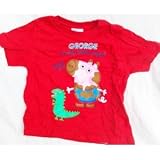 Baby Boy 2-3 Years, Peppa Pig, George Muddy Little Piggy Oink Oink Red Shirt Halloween Costume