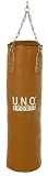 U.N.O. Sports Boxsack CLASSIC GYM HEAVY BAG, klassik braun