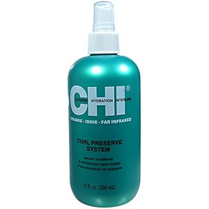  CHI Farouk Systems USA Cationic Hydration Interlink Ceramic, Ionic & Far Infrared Curl Preserve System Leave-In Conditioner Spray 12oz/300ml (Pack of 2) 