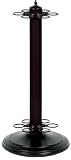 24 High Pool Cue Holder Finish: Matte Black/Matte Black