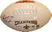Reggie Bush signed New Orleans Saints Logo Football Super Bowl XLIV