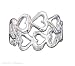 Sterling Silver Open Multiple Heart Band Ring