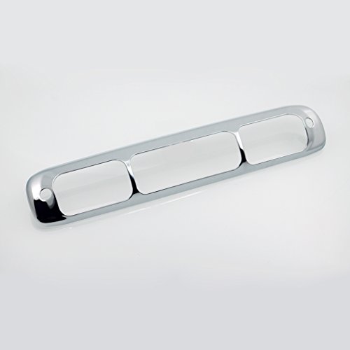 E-Autogrilles Triple Chrome Plated ABS 3rd Brake Light Cover for 99-06 Chevrolet Silverado / 99-06 GMC Sierra (68-0101)