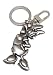 Daisy Duck Pewter Keychain