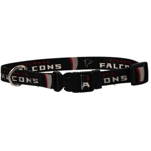 Atlanta Falcons Adjustable Pet Dog Collar (Large)