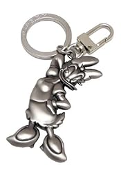 Daisy Duck Pewter Keychain