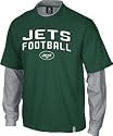 New York Jets Splitter Layered Long Sleeve T-Shirt