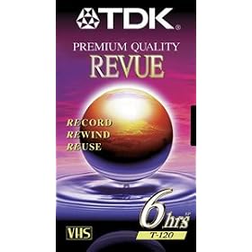 Click here to buy TDK T-120 VHS Cassette - 6 Hour by TDK.