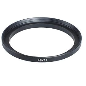 49-77 mm 49 to 77 Step up Ring Filter Adapter