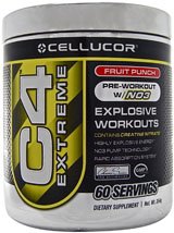 Cellucor C4 Extreme Explosive Workouts Fruit Punch 60 Servings
