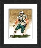 Framed Large Zach Thomas Miami Dolphins Giclee