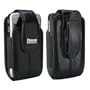 Blackberry OEM Leather Case Holster with Swivel Clip for Blackberry Curve 8300 8310 8320 8330 (Black)