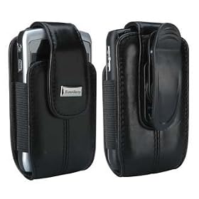 OEM Blackberry Curve 8330 Black Carrying Case with Detachable Swivel Rotating Belt Clip