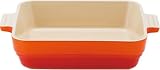 Le Creuset �X�^�b�J�u���E�X�N�G�A�E�f�B�b�V�� 24cm �I�����W 910057-24-09