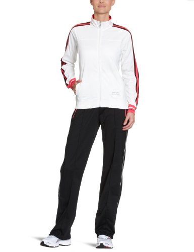 Champion Damen Tracksuit, wei/schwarz/rosa, L, 103901-1270 Preisvergleich