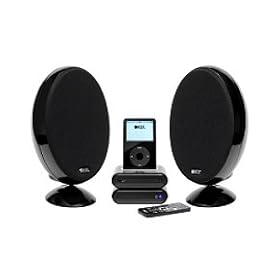 KEF PicoForte 3 Black iPod Docking Speaker System