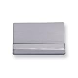 Silver-tone Business Card Case