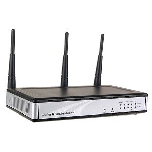 300Mbps 802.11n Wireless LAN/Firewall Access Point & 4-Port Router