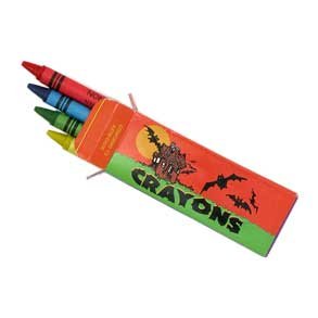 Childrens Toyshop  Toys : 3 1/2" Halloween Crayons