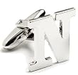 Initial Cufflinks - Letter N