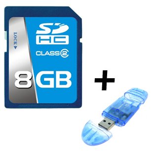 Intel 8GB SD HC Flash Memory