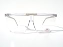See-Through Clear "G"azal Hip Hop Old School Rap Vintage Retro 80's Eyeglasses Glasses Goggles (similar-looking to cazal) / Mens & Womens