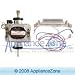 Clothes Dryer Motor &amp; Pulley 240/50 - WE17M34