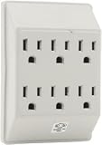 PPP PP-16000TW 6-Outlet Wall Tap (White)