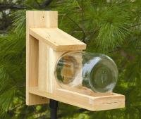 Squirrel Jar Feeder
