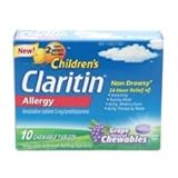 Claritin Chewables Grape in Bulgaria