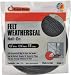 Frost King S258/17H Felt Weather-Strip 5/8-Inch by 3/16-Inch by 17-Feet, Grey