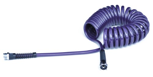 Water Right PCH-025-EP-6PKRS 25-Foot x 3/8-Inch Polyurethane Lead Safe Coil Garden Hose - Eggplant