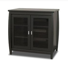 Techcraft SWD30 30-Inch Tall-Boy Credenza For Flat Panel Televisions (Walnut) by Techcraft