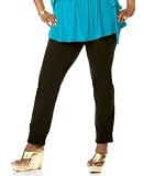 Baby Phat Plus Size Skinny Jeans with Sweater Ribbing, Ink Wash