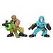 GI Joe Combat Heroes Roadblock & Cobra Commander Figure Set