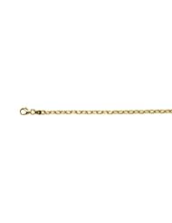 18Kt Yellow Oval 2.9mm Necklaces Length = 24