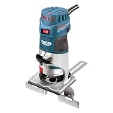 Factory-Reconditioned Bosch PR20EVSK-RT Colt Palm Grip 5.7 Amp 1-Horsepower Fixed Base Variable Speed Router with Edge Guide