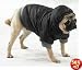 Dog Eskimo Winter Warm Jacket - Black Color - Medium Size