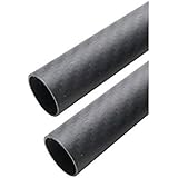 ARRIS&reg; 25mm Outer Dia. 500mm 3K Roll Wrapped 100% Carbon Fiber Tube 23mm*25mm*500mm Matt Surface (2 PCS)