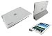 rooCASE Slim-Fit (Frost White) Companion Case Compatible with Smart Cover for Apple iPad 2 Wifi / 3G Model 16GB, 32GB, 64GB