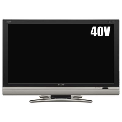 SHARP 40V型AQUOS 地上・110度CSデジタルフルハイビジョン液晶テレビ LC-40DS6-B ブラック