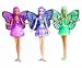 Barbie Mariposa Mini Dolls Gift Pack with Willa, Rayna, and Rayla Doll Set