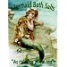 Mermaid Bath Salts "As Calming As The Sea" - Mini Metal Wall Sign